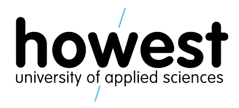 the logo for howest university of applied sciences