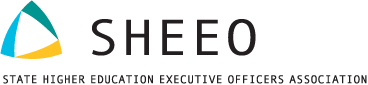 a logo for the sheeo state higher education executive officers association