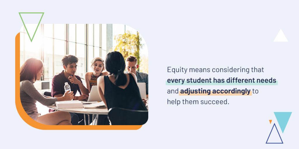 Equity vs. equality