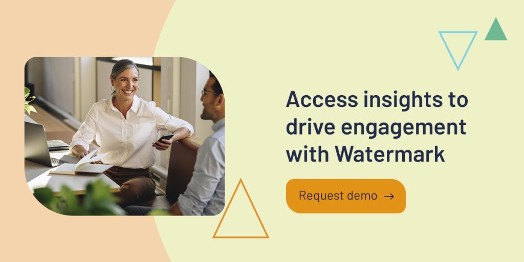 Access insights to drive engagement with Watermark
