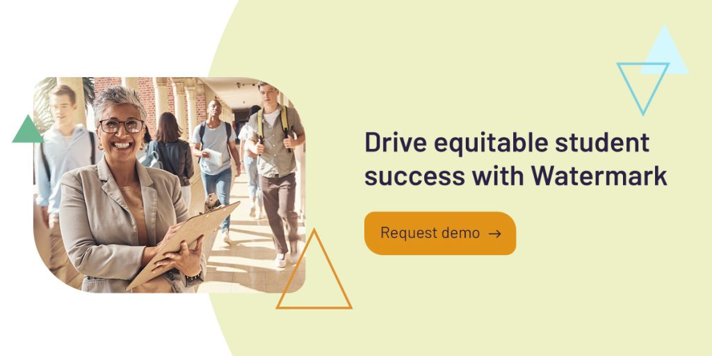 Drive equitable student success with Watermark