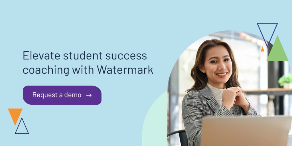 Elevate student success coaching with Watermark
