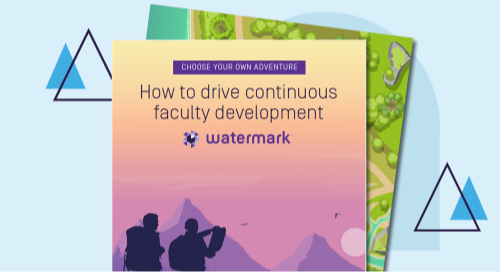 How to drive continuous faculty development