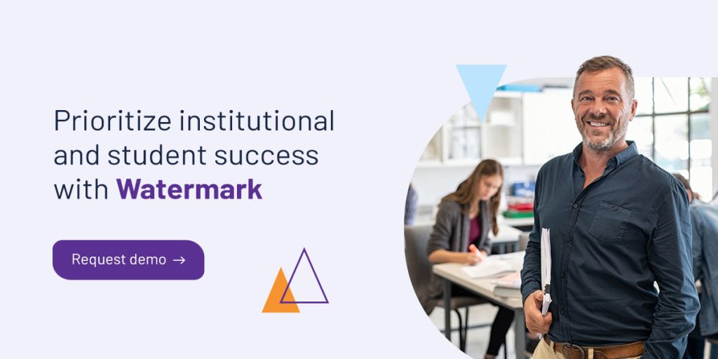 Prioritize institutional and student success with Watermark