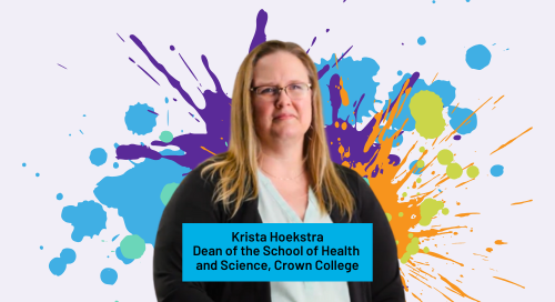 Krista Hoekstra Dean of the School of Health and Science Crown College