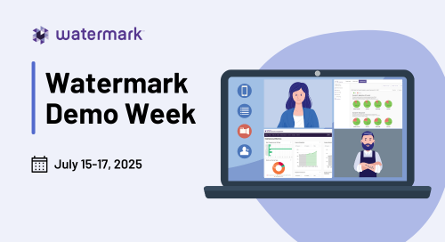 Watermark Demo Week