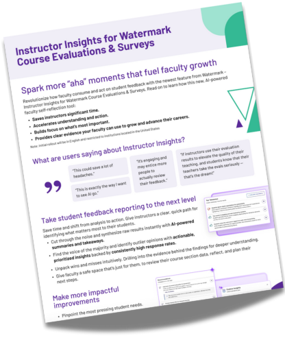 Spark more “aha” moments that fuel faculty growth
