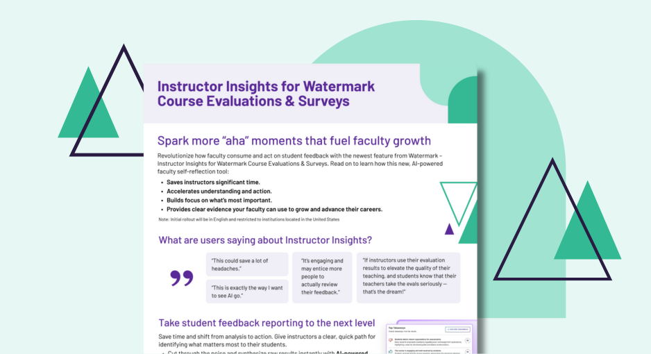 Spark more “aha” moments that fuel faculty growth