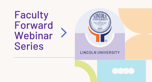 Faculty Forward Webinar Series - Lincoln University