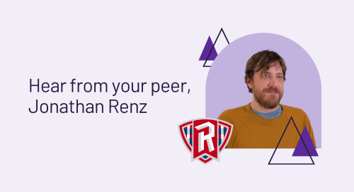 Hear from your peer, Jonathan Renz