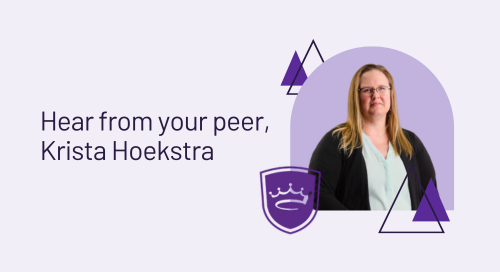 Hear from your peer, Krista Hoekstra