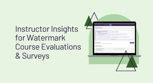 Instructor Insights for Watermark Course Evaluations & Surveys