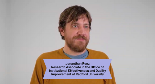Jonathan Renz Research Associate in the Office of Institutional Effectiveness and Quality Improvement Radford University