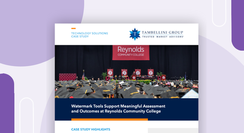Watermark tools support meaningful assessment and outcomes at Reynolds Community College Case Study Thumbnail