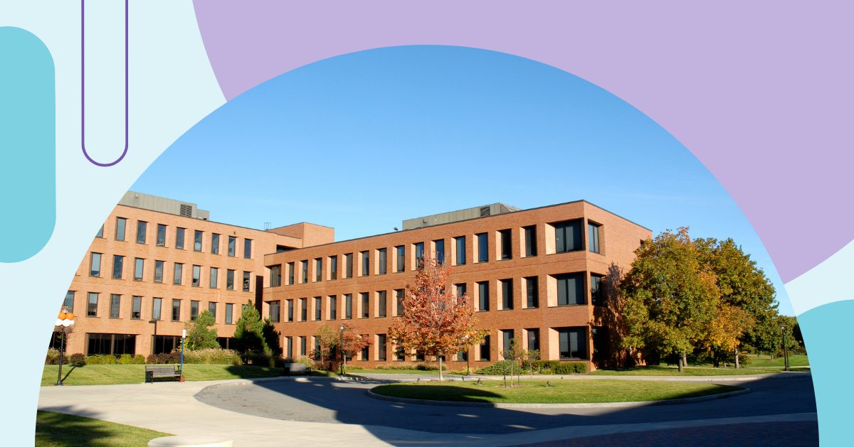 A community college building