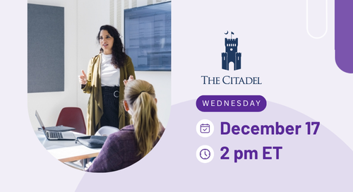 Inside The Citadel’s accreditation success: The approach that set them apart