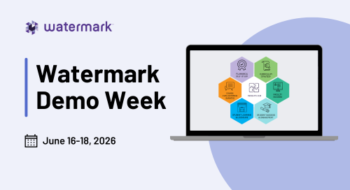 Watermark Demo Week