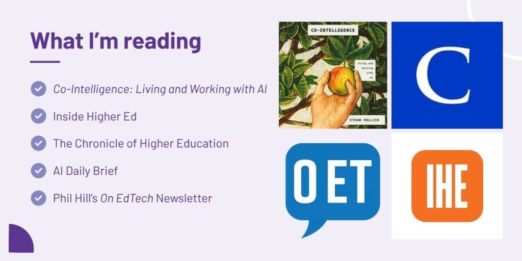 Brian's reading list