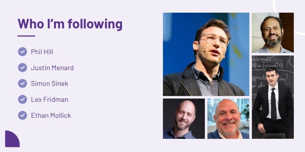 Who Brian is following